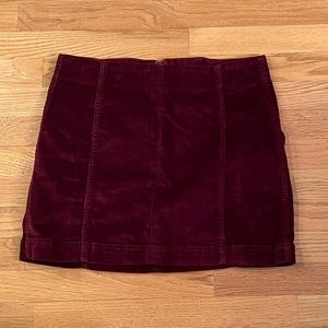 Corduroy Skirt